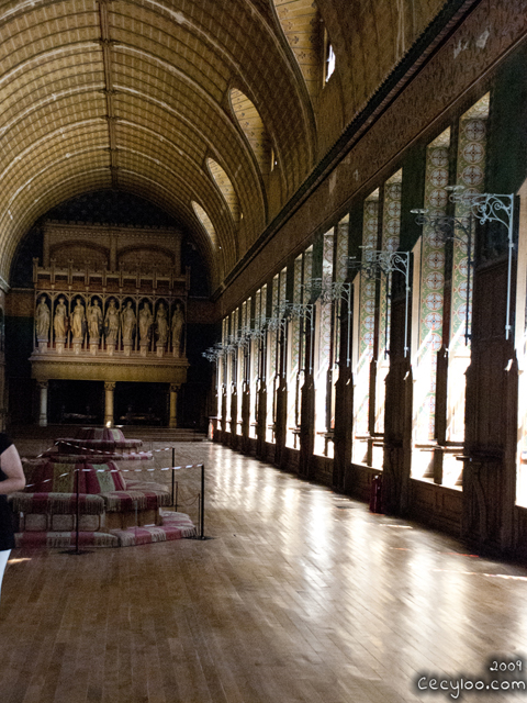 Visite du château de Pierrefond (60) août 2009