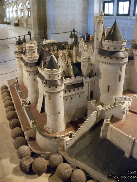 Visite du château de Pierrefond (60) août 2009