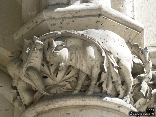 Visite du château de Pierrefond (60) août 2009