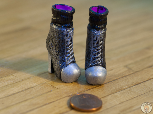 Miniatures : Chaussures de poupées