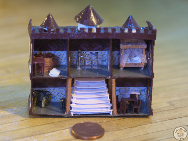 Miniatures : Enfants - Maison de poupées