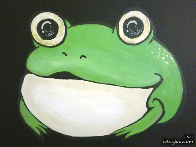 Paintings : Frog