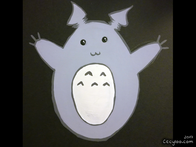 Paintings : Totoro